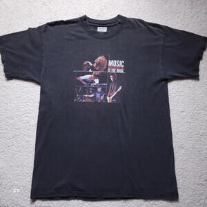 Cowboy Junkies Band T Shirt Large Black Graphic Music Is The Drug Cotton